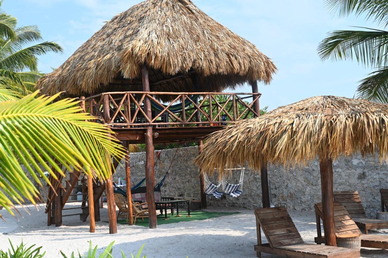 La Casa Del Mexicano Celestun Exterior foto