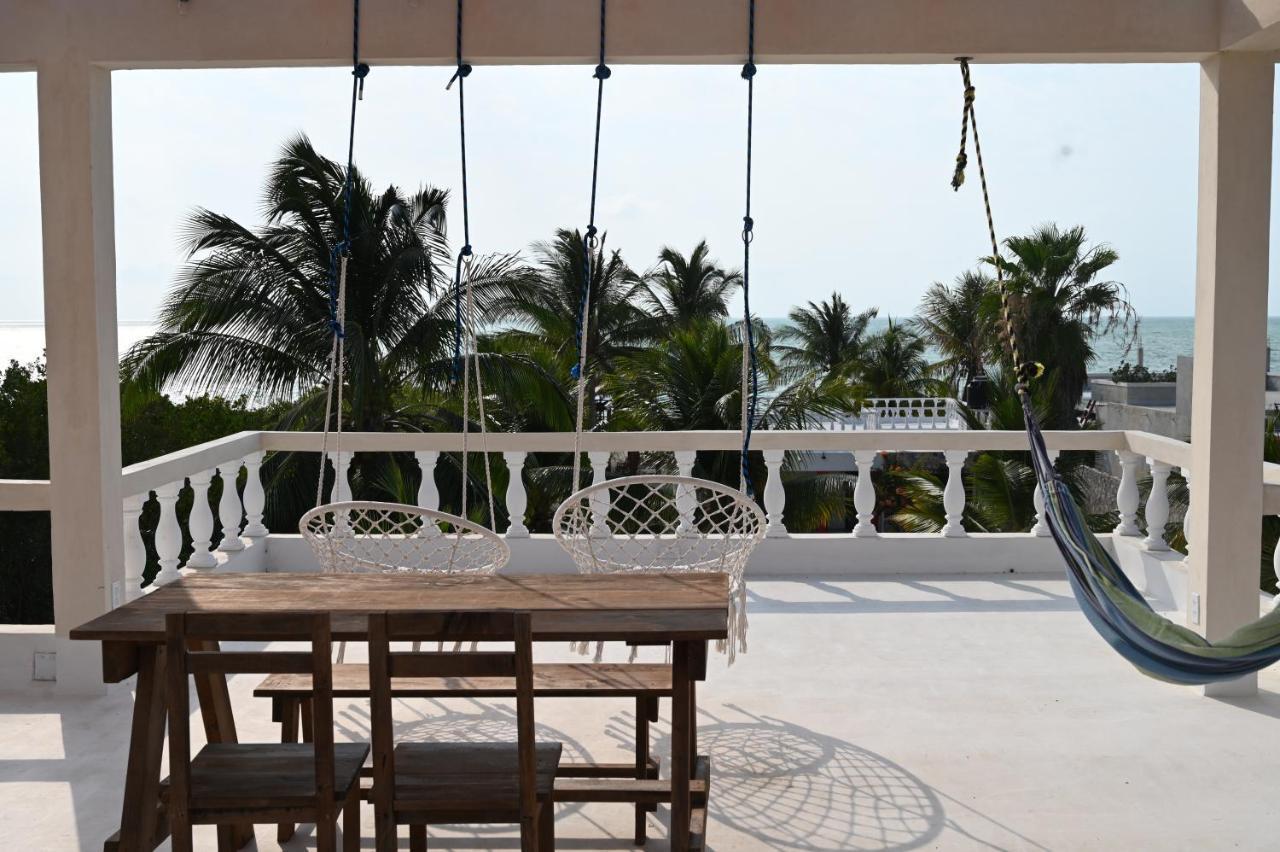 La Casa Del Mexicano Celestun Exterior foto