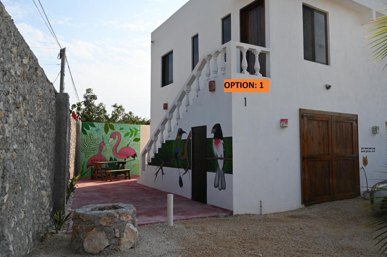 La Casa Del Mexicano Celestun Exterior foto